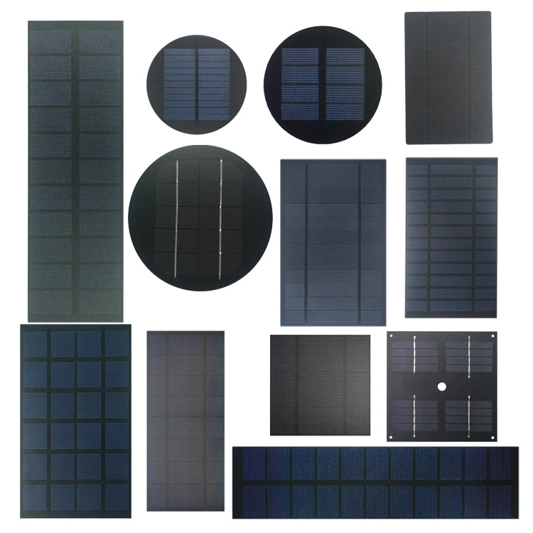 Mini Monocrystalline Customized Small Size 1W 2W 3W 5W 6W to 10W Solar Panel with USB Mobile Phone Mobile Power