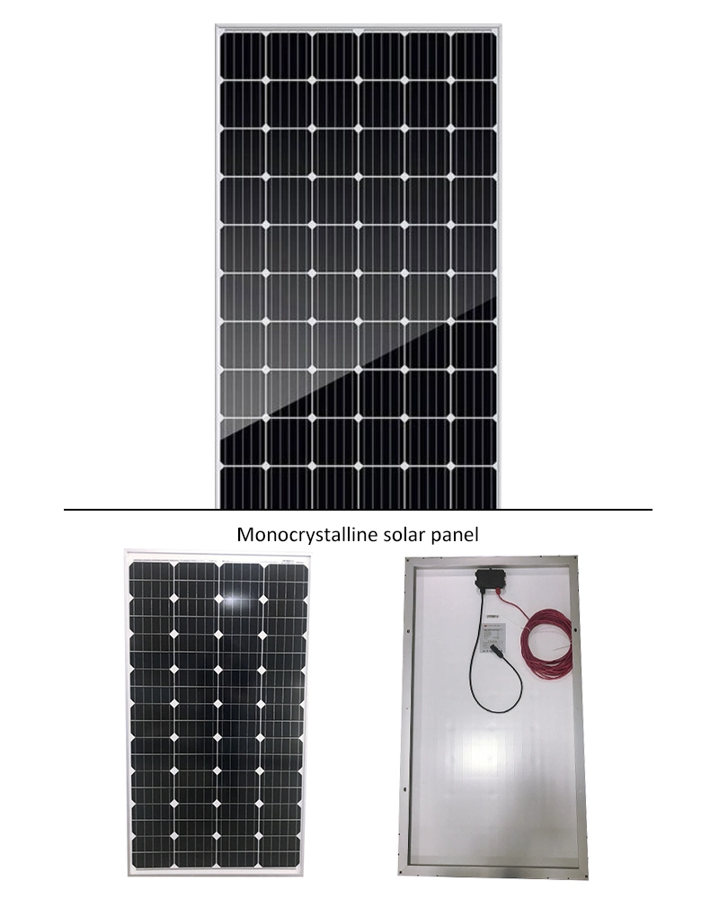 ISO9001/CE/TUV 20W-250W 330W 390W 450W 550W 600W 670W Half Cut Perc Black Monocrystalline Polycrystalline Solar Energy Panel