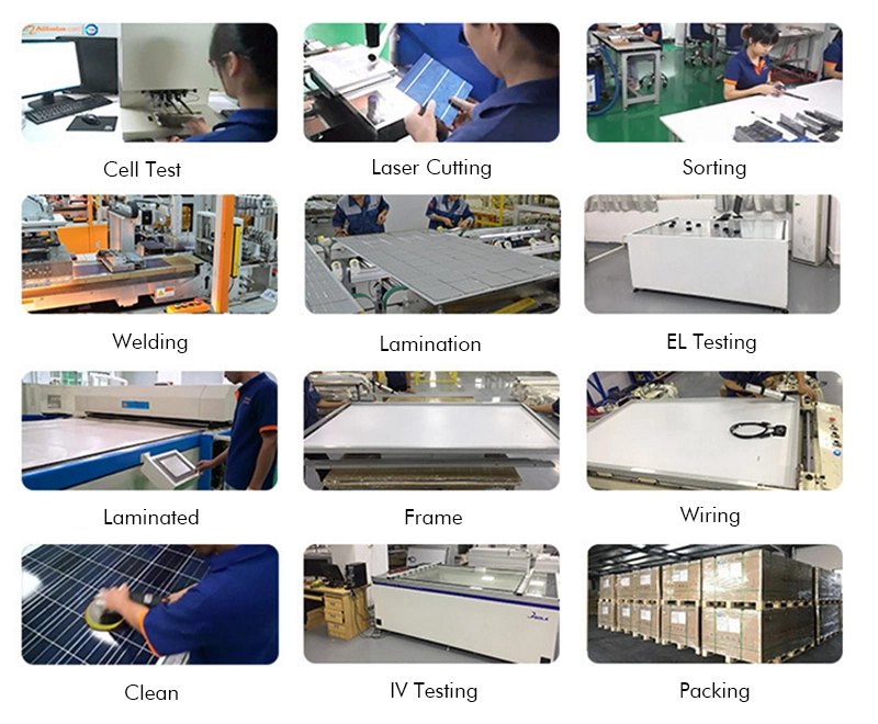 TUV RoHS CE 415/450/550/540/670W on/off Grid Half Cell Solar Mono Solar PV System Monocrystalline Polycrystalline Module Energy Panel