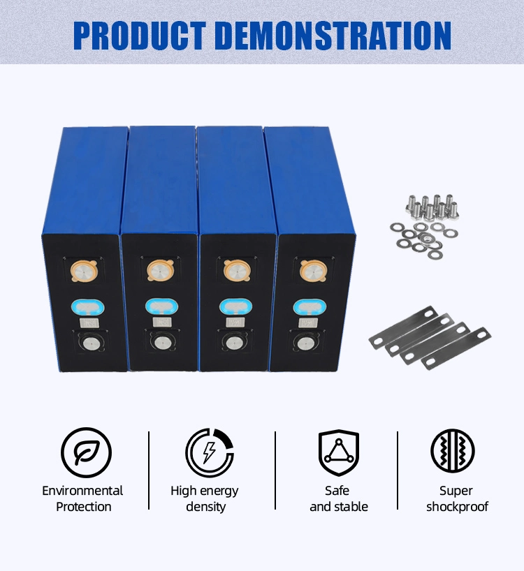 LiFePO4 Lithium Ion Rechargeable Battery with Catl 3.2V 271ah for Solar RV Inverter