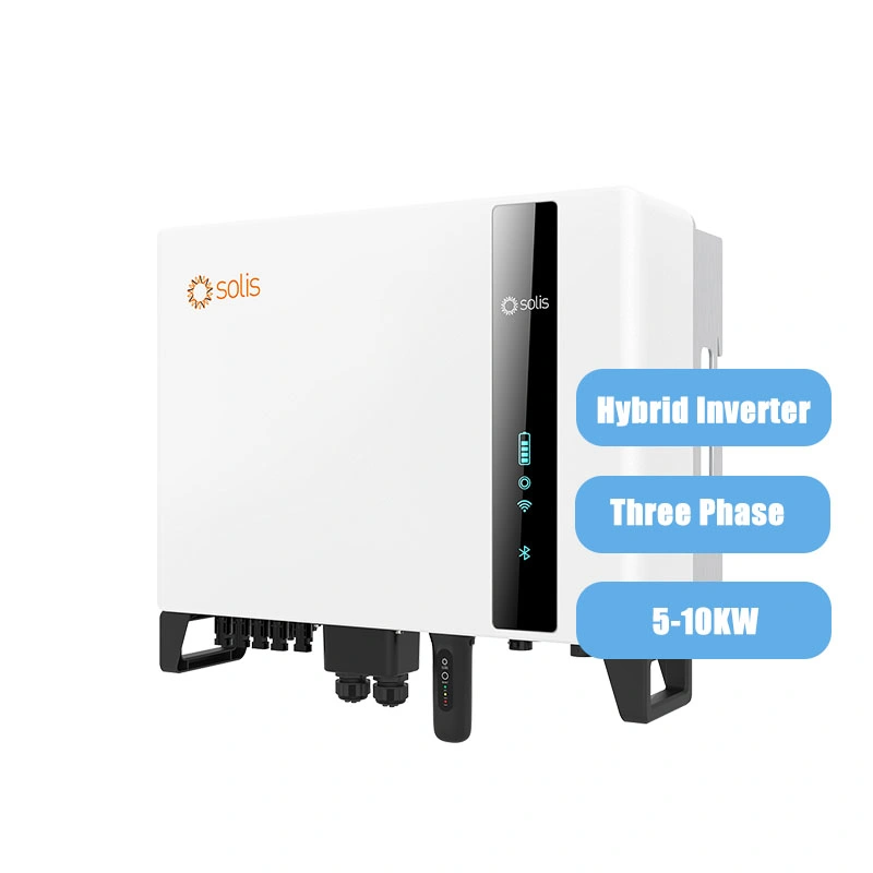 5kw Inverters Solis Hybrid Three Phase Home Storage System Renewable Energy PV Solar Power Inverter