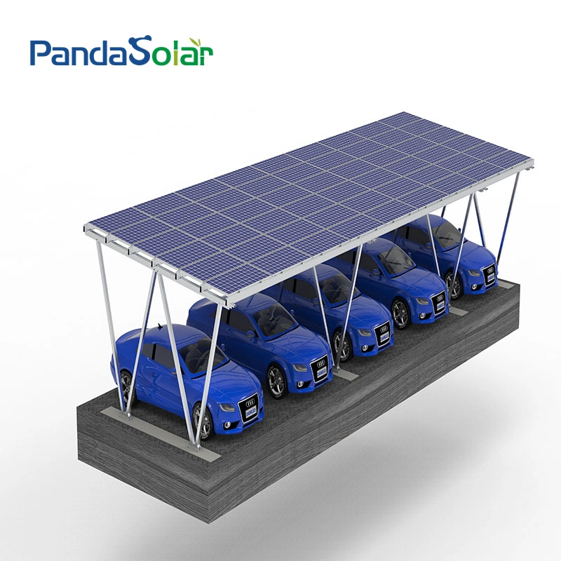 Solar Aluminium Carport Structure System for Carport Solar Panel Installation