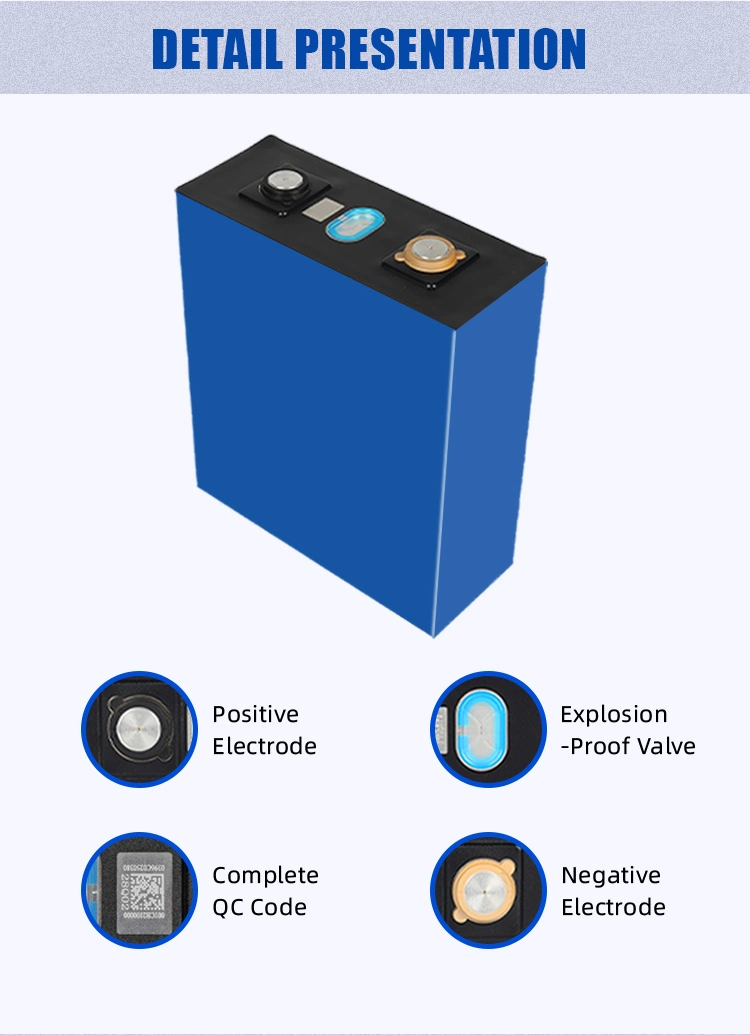 LiFePO4 Lithium Ion Rechargeable Battery with Catl 3.2V 271ah for Solar RV Inverter