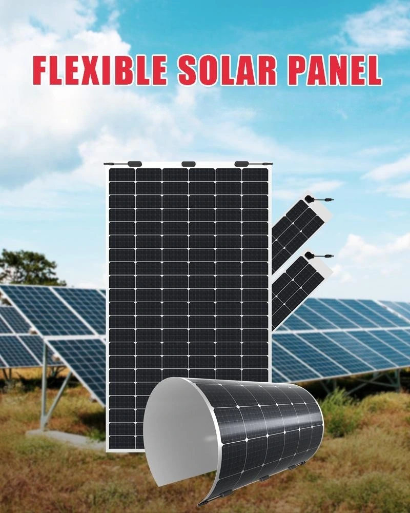 High Quality Flexible Solar Panel 120W Super Thin Solar Panel Lightweight Solar Panel