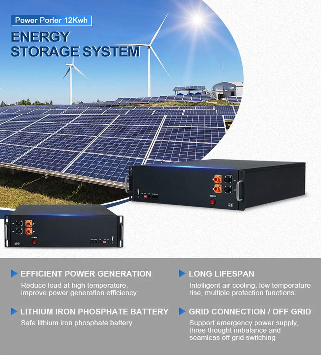 Alltop Solar Storage Battery 48V 200ah Lithium Ion Battery Lithium for Solar Panel