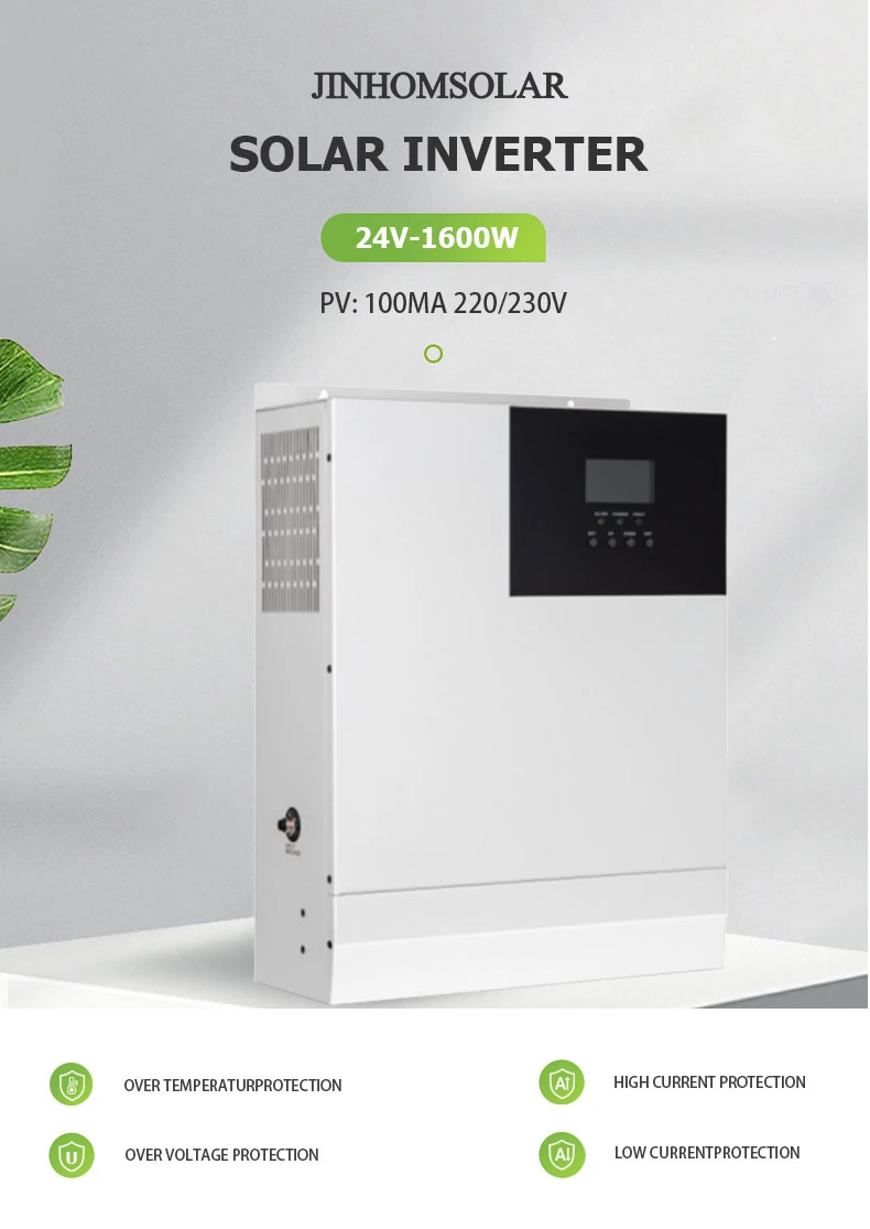 2kw 3kw 5kw 6kw 8kw PV System DC to AC Solar Power Dual Phase Inverter Pure Sine Wave Hybrid Inverter