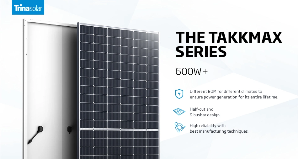 Trina Solar Panel 400W 440W 445W 450W 455W 500W Europe Stock