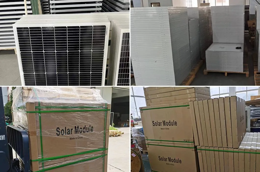 Customized High Efficiency Small Monocrystalline 40W 50W 100W 120W Solar Panel