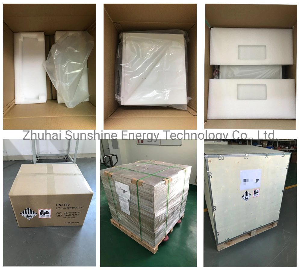 48V 100ah 200ah 4.8kw 9.6kw LiFePO4 Lithium Ion Powerwall Battery for PV Solar Energy Storage System Work with Deye, Lux, Sorotec, Growatt, Goodwe, SMA Inverter