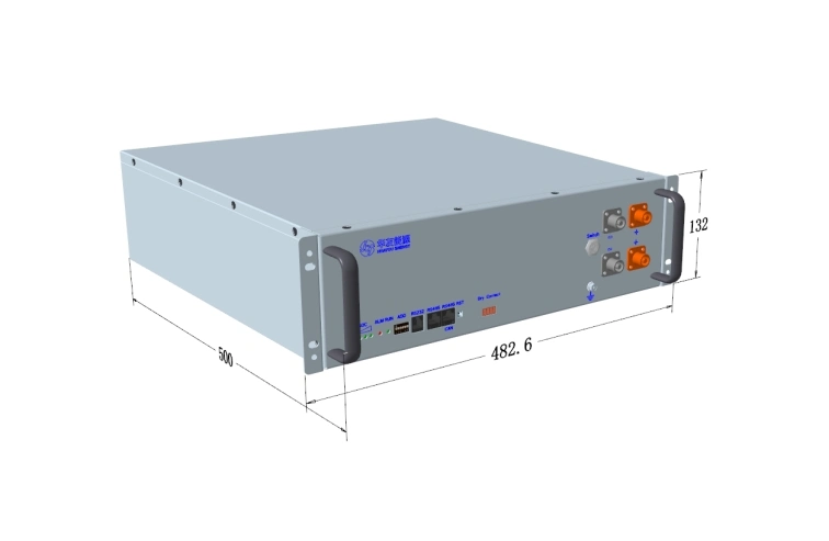 51.2V 100ah Rack Lithium Ion Rechargeable Battery for Power Supply Home Ess Support Solar Inverter