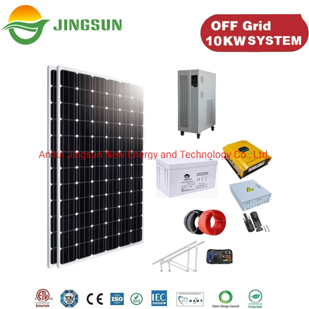 Easy Installation on and off Grid Energy Storage 10kw Solar PV Panel Power Energy System