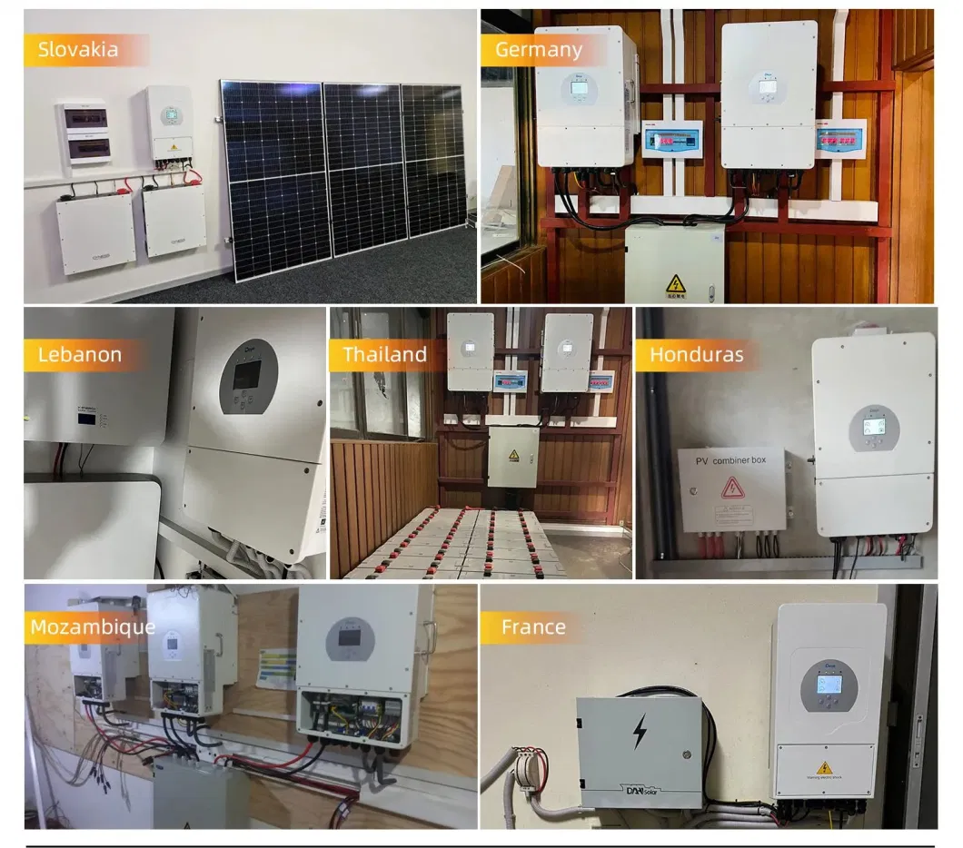 Micro Inverter European Version Deye Sun600g3-EU-230 Single Phase Inverter for Balcony System