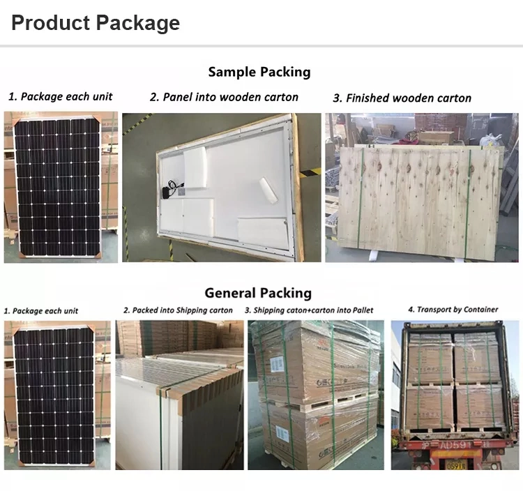 High Power 530W 540W 550W Single Glass Mono Perc Bluesun Solar 465 W UAE with Bluesun Solar Inverter Panels