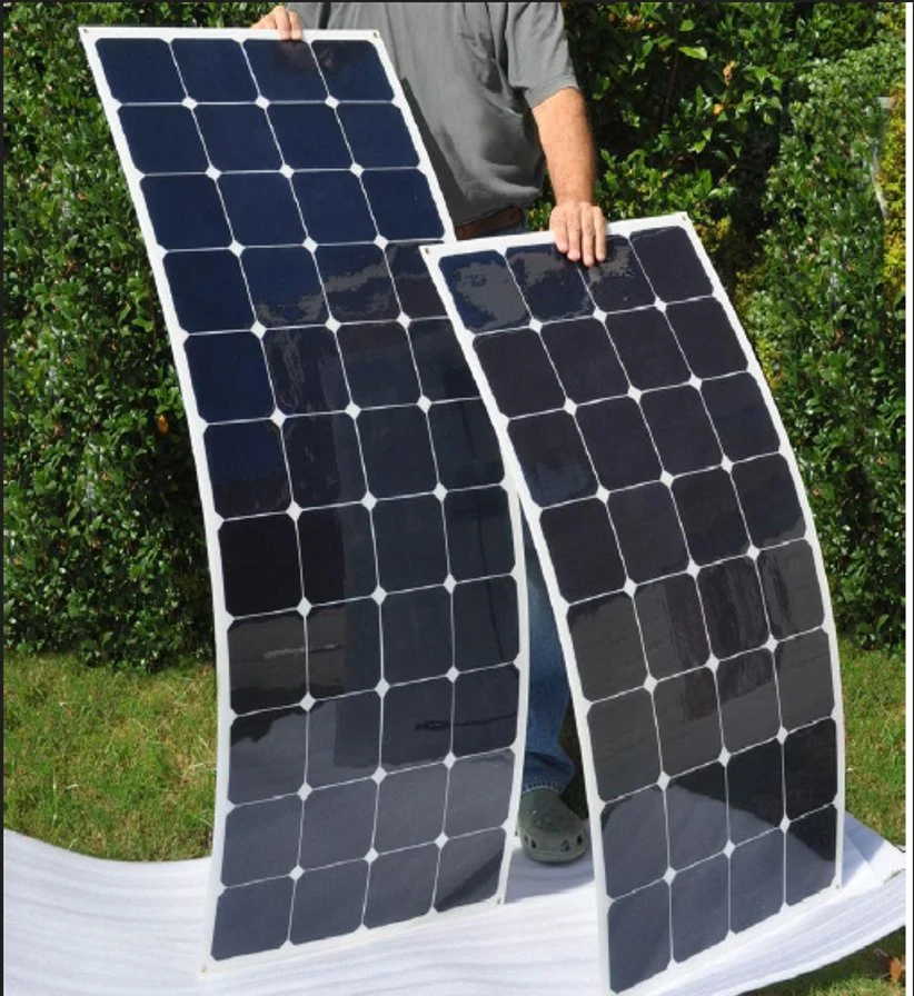 Hot! 350W Mono Solar Wholesale 400W 300W 200 Watt Flexible Solar Panel China, Powerful Foldable Solar Panels 150W