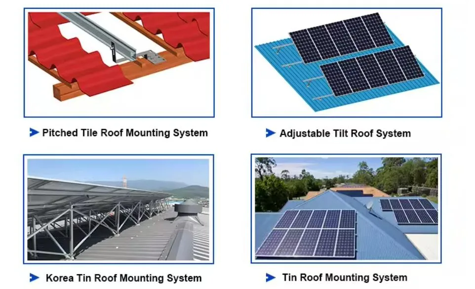 China Factory Price Solar Panel Flat Roof Installation Mounting Solar Ballasted Roof Mounting Systems