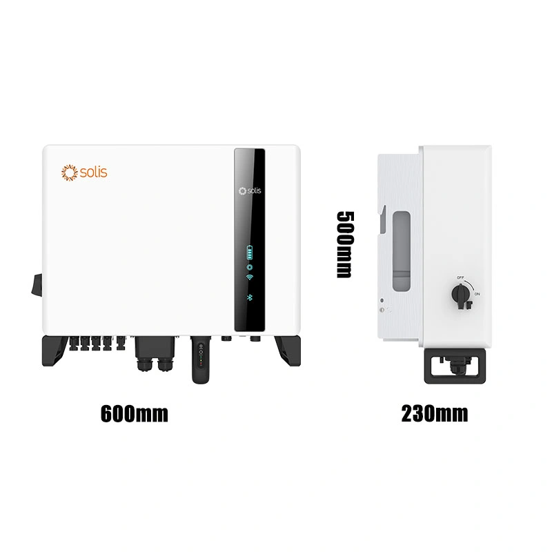 5kw Inverters Solis Hybrid Three Phase Home Storage System Renewable Energy PV Solar Power Inverter