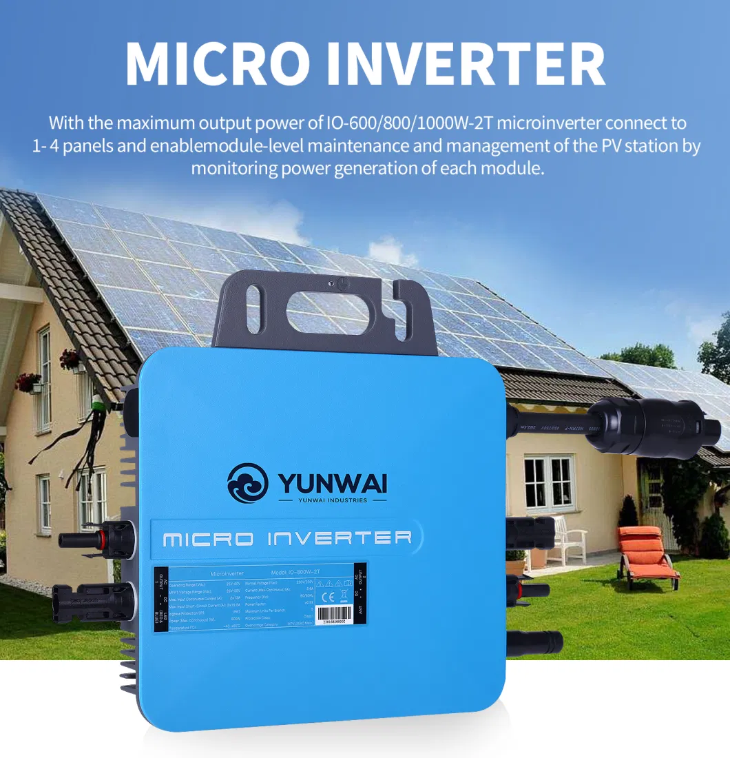 1000W DC/AC Inverters Micro Power Grid Connected Hybrid Solar Inverter