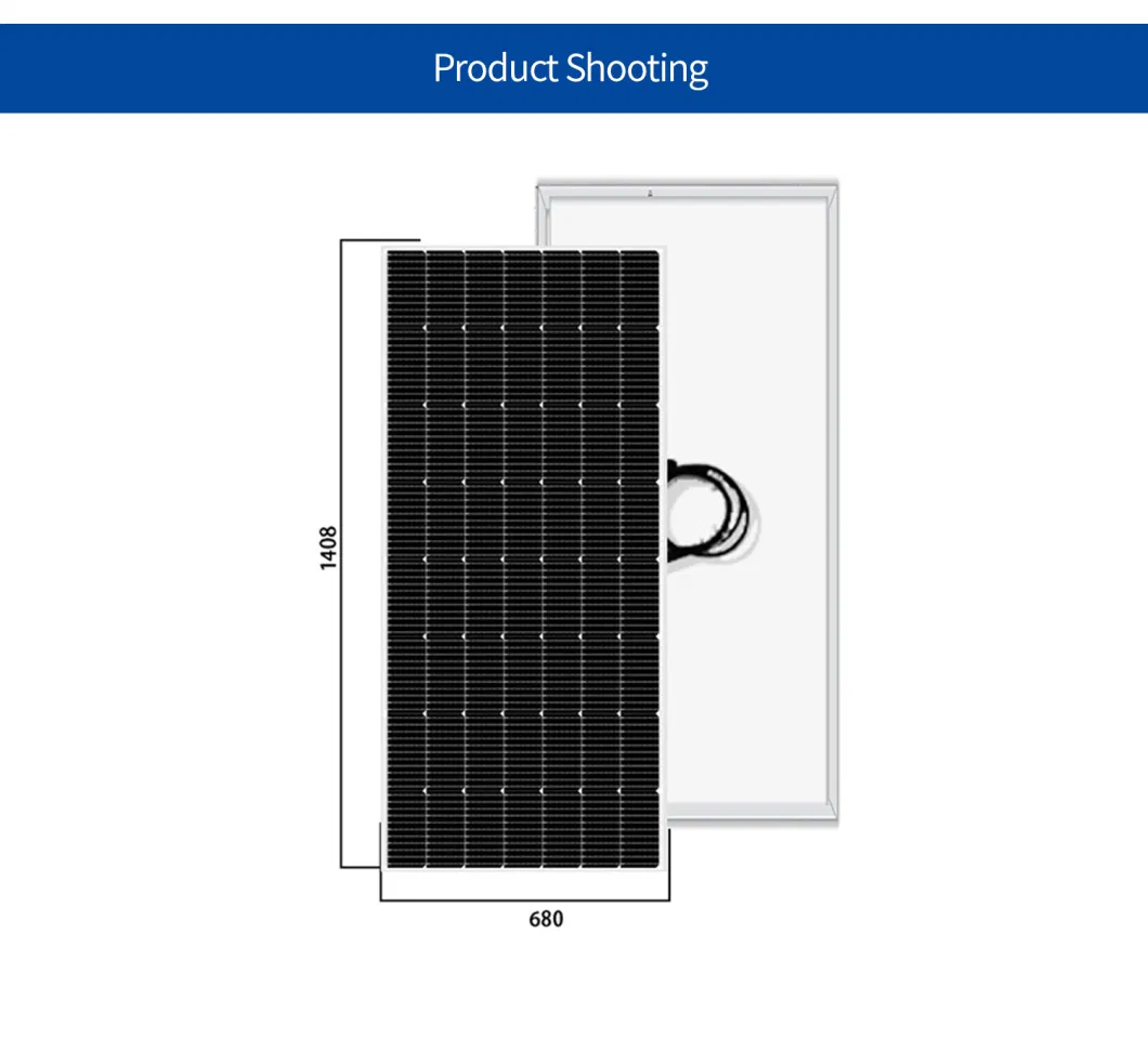 180W Photovoltaic PV Cell Monocrystalline Module on off Grid System Installation Cost Price Renewable Power Flexible Energy Small Home Solar Panel