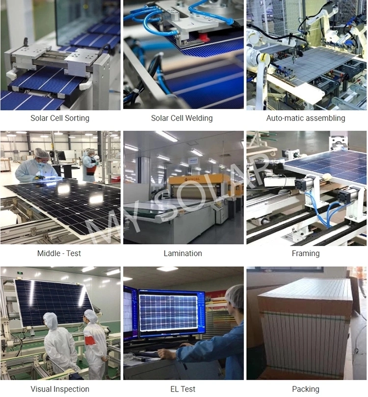 Easy Install Factory Price 515W Solar Power Generator Solar Panels