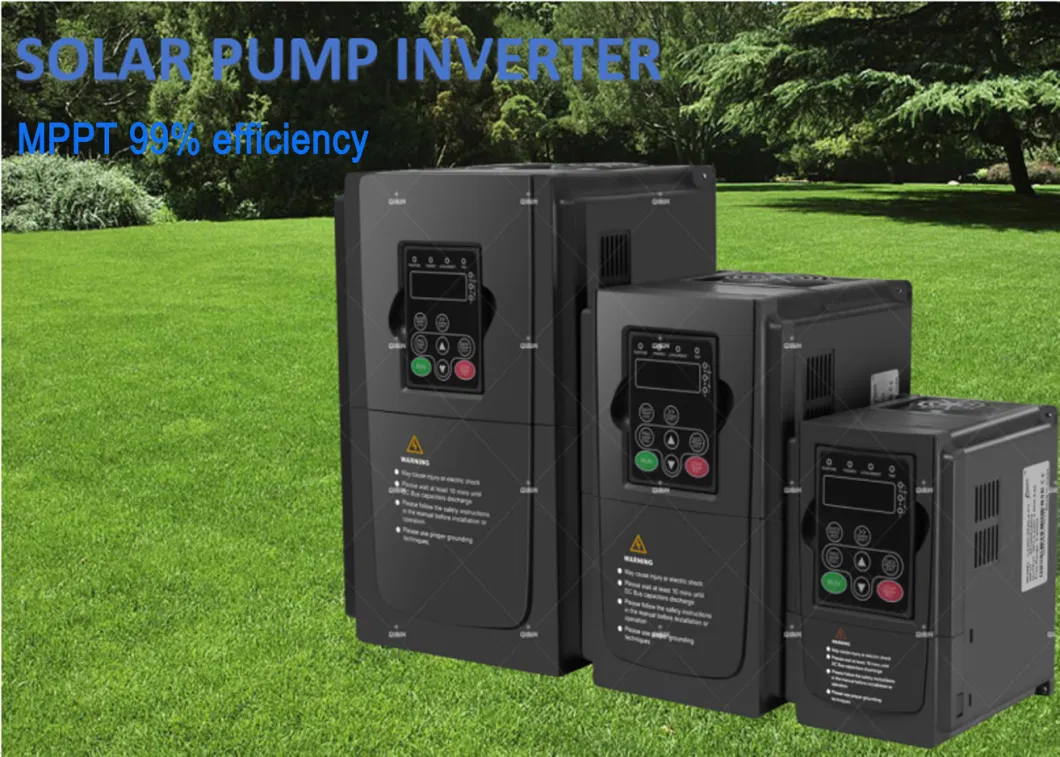 Agricultural Irrigation Single/Three Phase Variable Frequency Drive Inverter Solar PV Pumping Inverter Water Pump Inverter