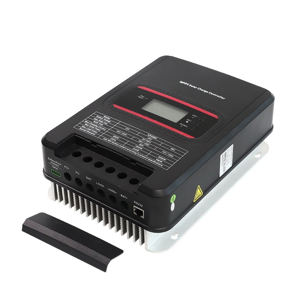 80A MPPT Solar Panel Battery Charger 12V 24V 36V 48V Solar Charger Controller MPPT 80A for Solar System