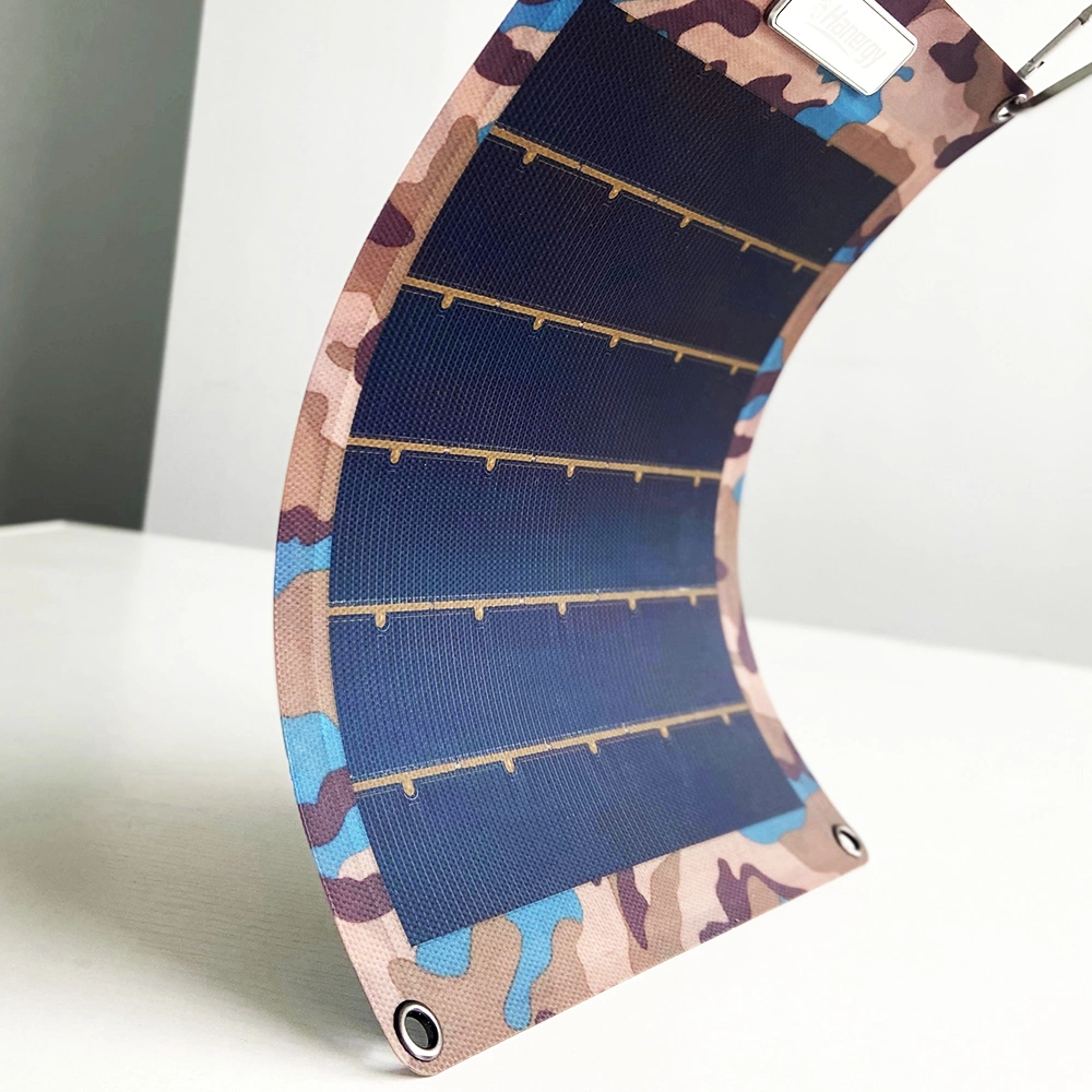 Paper Thin-Film 7.7W Flexible Solar Panels Portable Solar Charging