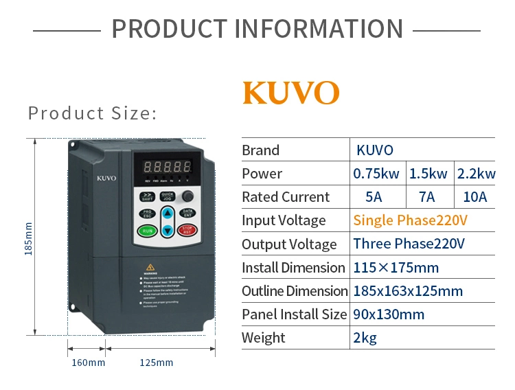 2.2kw DC Input Solar Photovoltaic Compressed Pool Water Pump Inverter