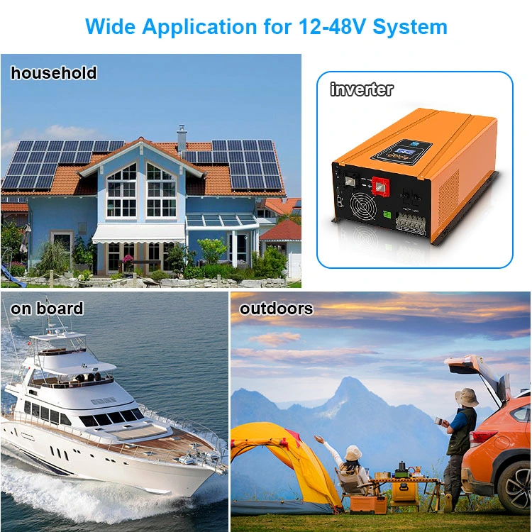 5kw 24VDC 230VAC Pure Sine Wave off Grid PV Inverter Inversor Home Solar Power System