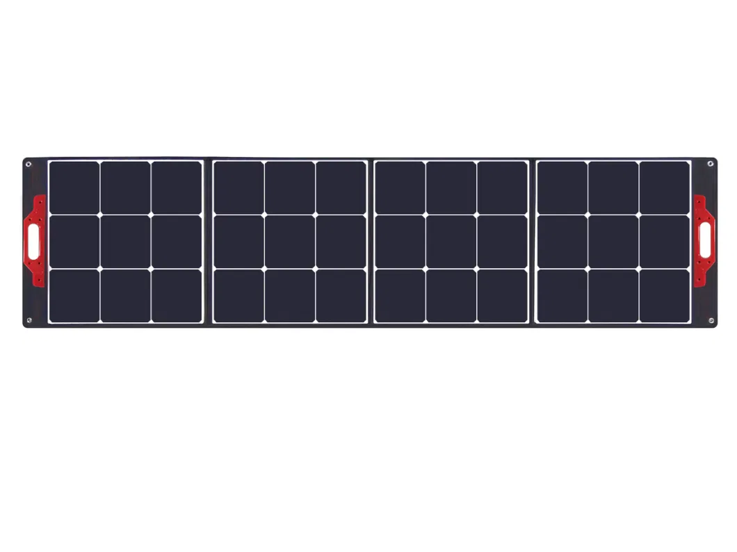 Made in China Small Size Outdoor 200 Watt Solar Panel Energy System Camping USB Monocrystalline Folding 200W Flexible Portable Solar Panel