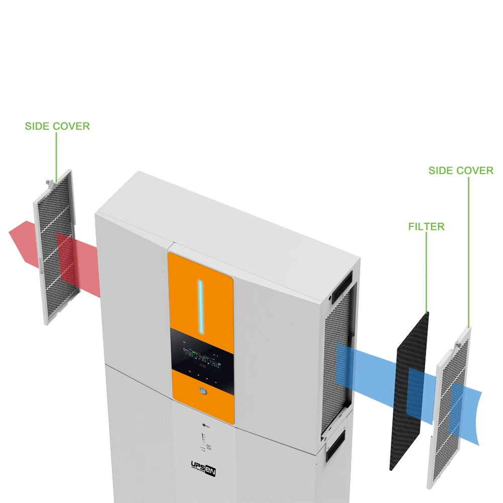 UPS Inverter 51.2V 10kwh LiFePO4 Battery 5 Kw Lithium Li Ion Battery for Home