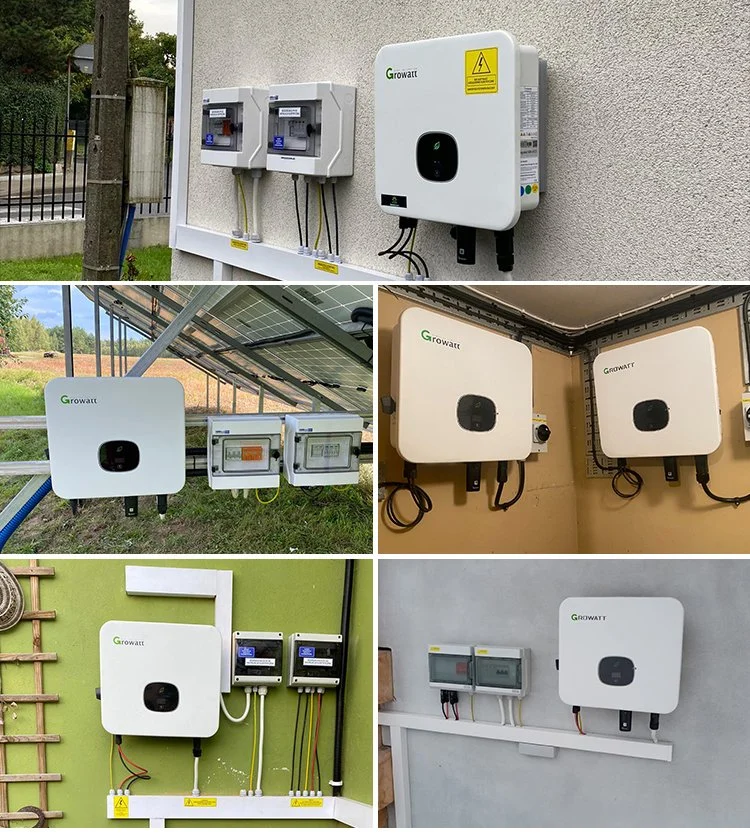 Growatt Hybrid Inverter Mod 3-15ktl3-X Xh 2MPPT 3000W 3kw 4kw 5kw 8kw 10kw 12kw Inverters 3 Phase Inverter on Grid MPPT Solar Stock