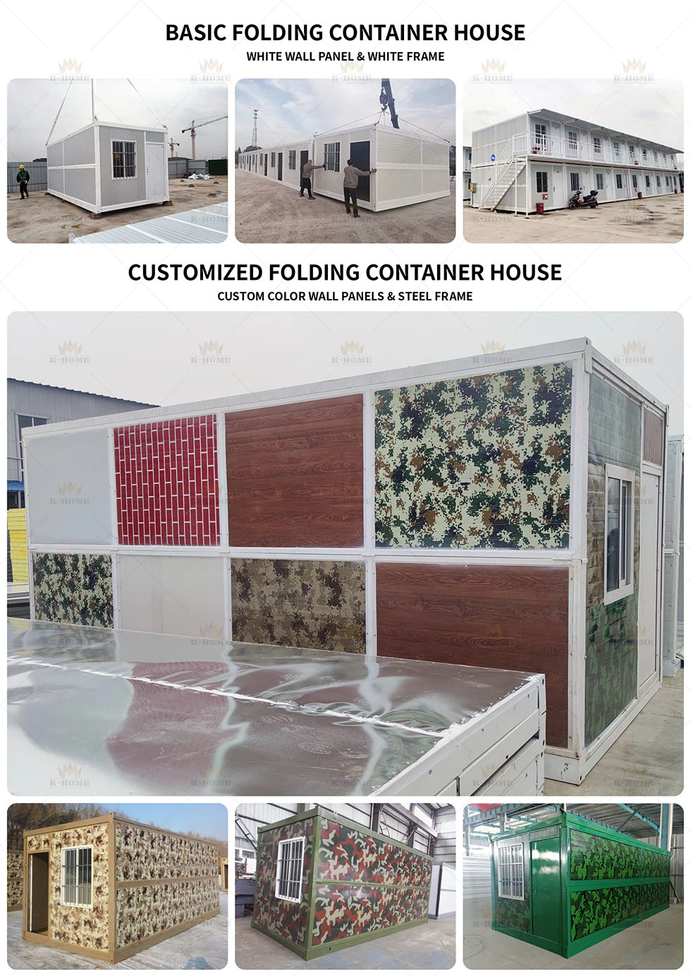 Eco-Friendly Prefabricated Foldable Modular Homes