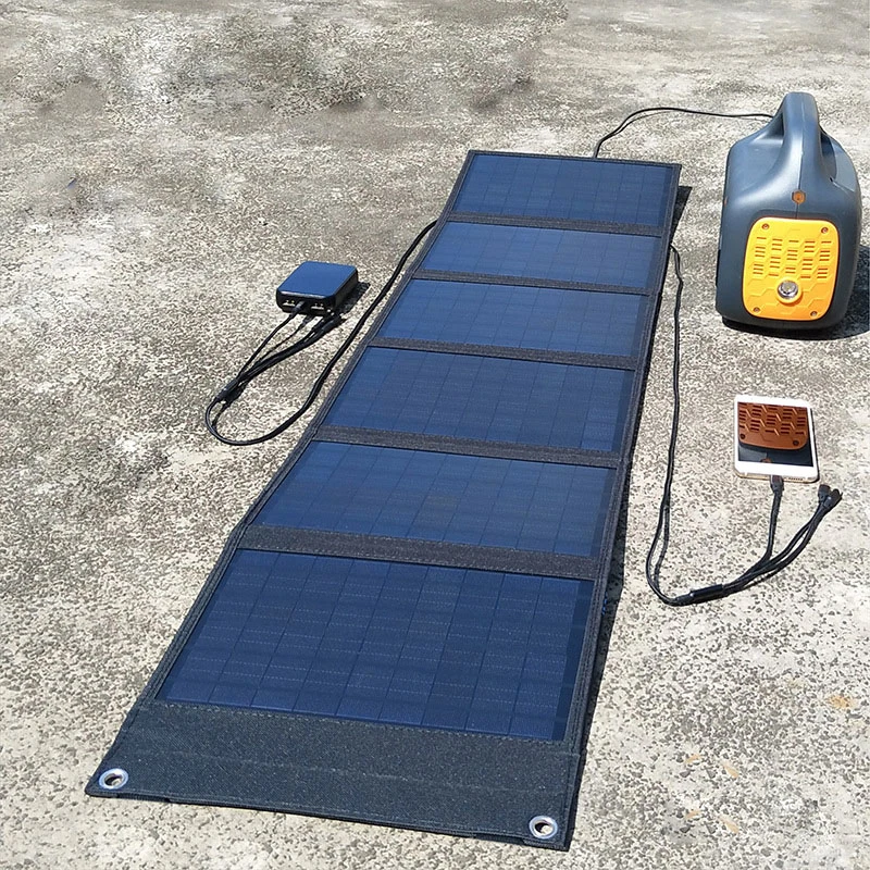 Panel Folding Foldable 200W 300W Watt 150W Black Street Lights Latest High Power 12V 18V 60W 300 200 EU Flexible Solar Panels