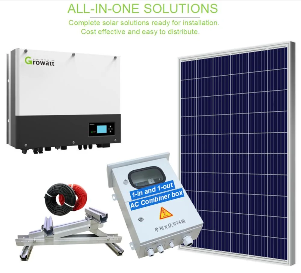 Growatt 3kw 5kw 8kw 10kw 15kw Hybrid Solar Power Inverter