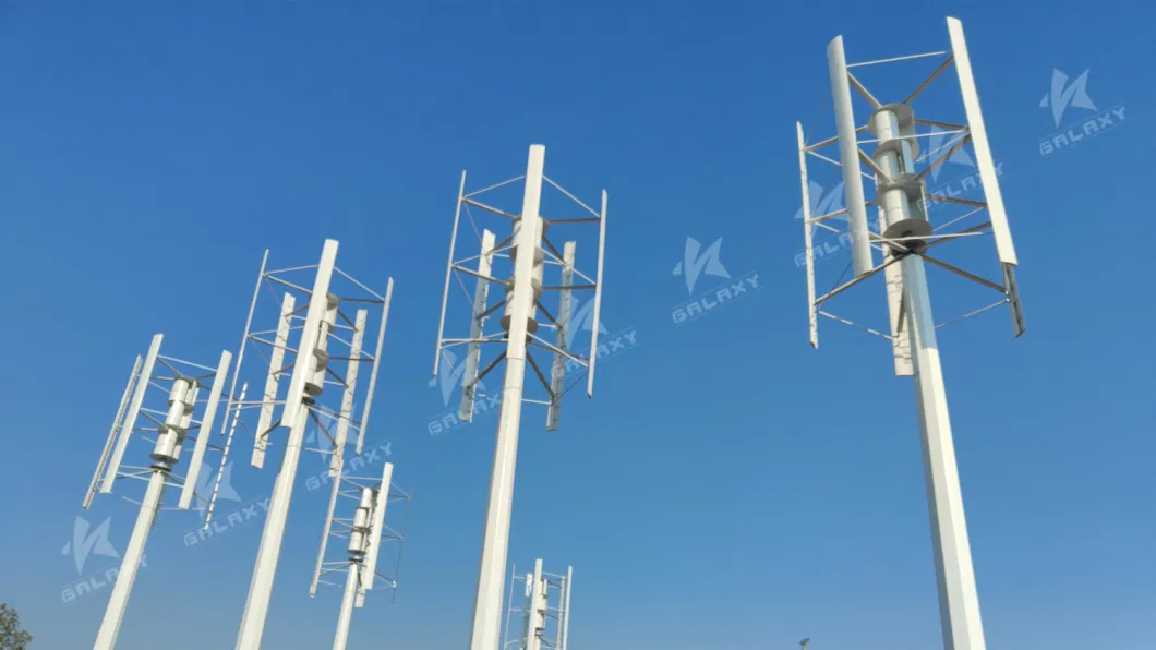 Vertical Shaft 50kw 380V Wind Turbine Grid-Connected System Use Control Inverter All in One Unit