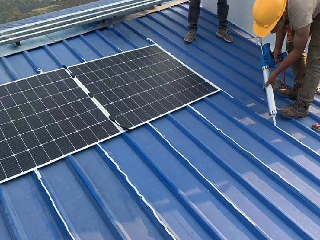 Wholesale High Efficiency 400W 450W 500W 520W Flexible Solar Panel Semi Sunman Solar Panel for Roof