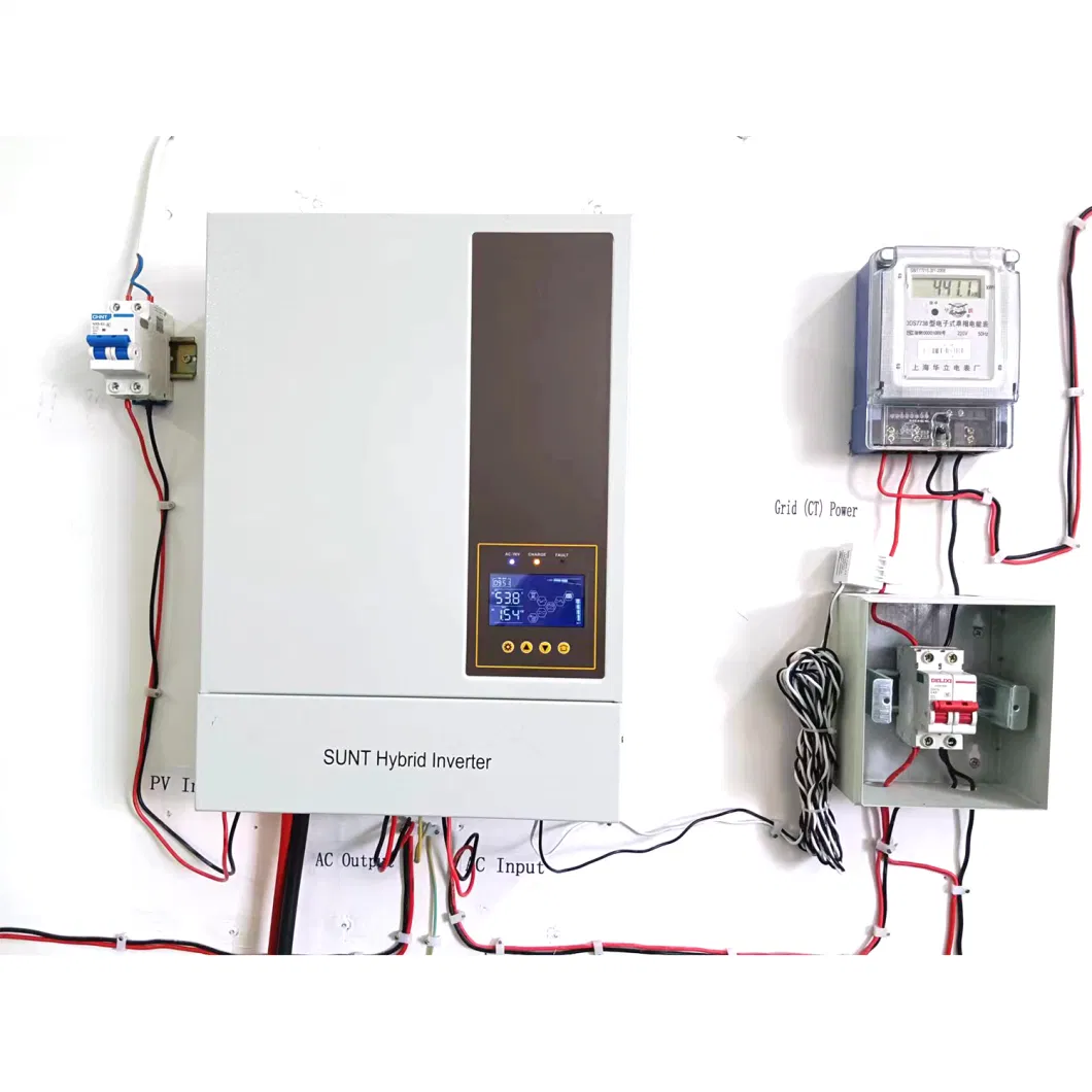 3.6kw Support Lithium Battery Hybrid Inverter Solar Panel