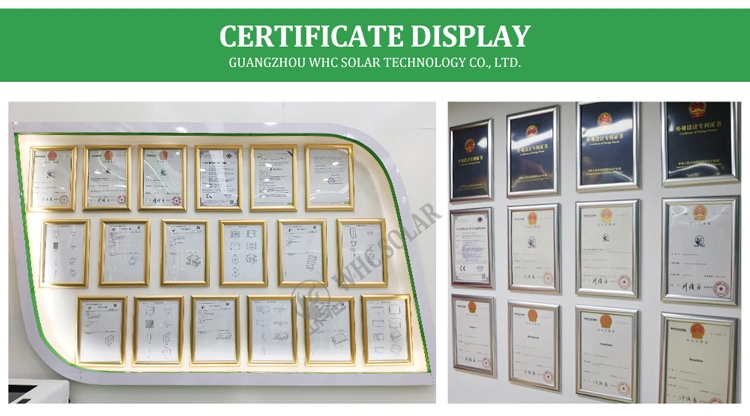 Whc Wholesale 450W 500W Best Price Jinko/Longi Flexible Monocrystalline Movable off-Grid Solar Power Panel for Home