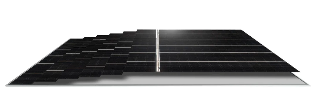 Half Cell Poly PV Fold Flexible Black Monocrystalline Photovoltaic Polycrystalline Module Mono Industry Use Solar Energy Sun Power Panel