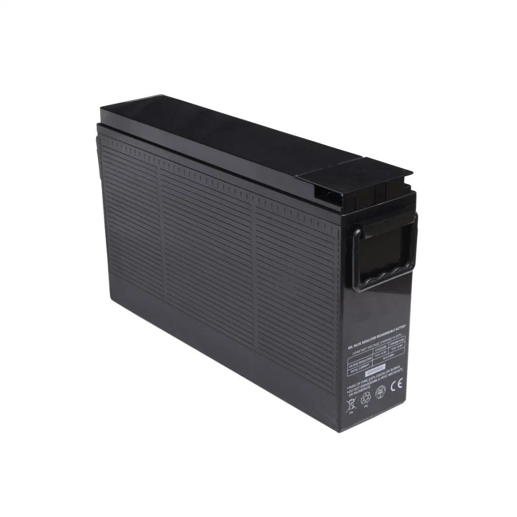 12V 200 a Deep-Cycle Gel Rechargeable Storage Battery for Solar Panel/Inverter/Power-Tool/UPS/Electric-Scooter