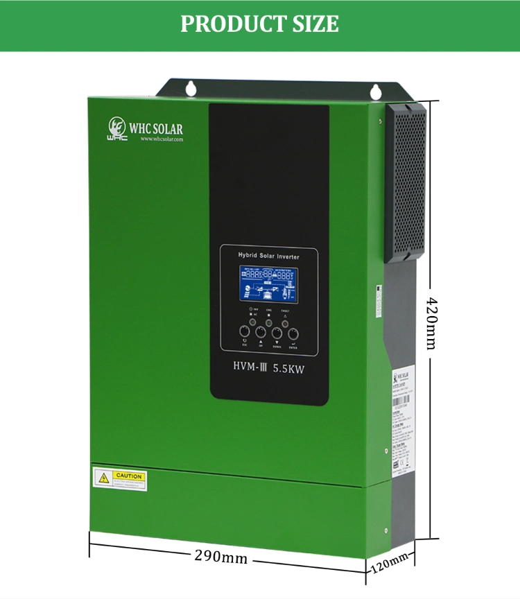 Whc MPPT Grid Connected Inverter 300W 350W 700W 2000W 2400W 2800W Solar Inverter