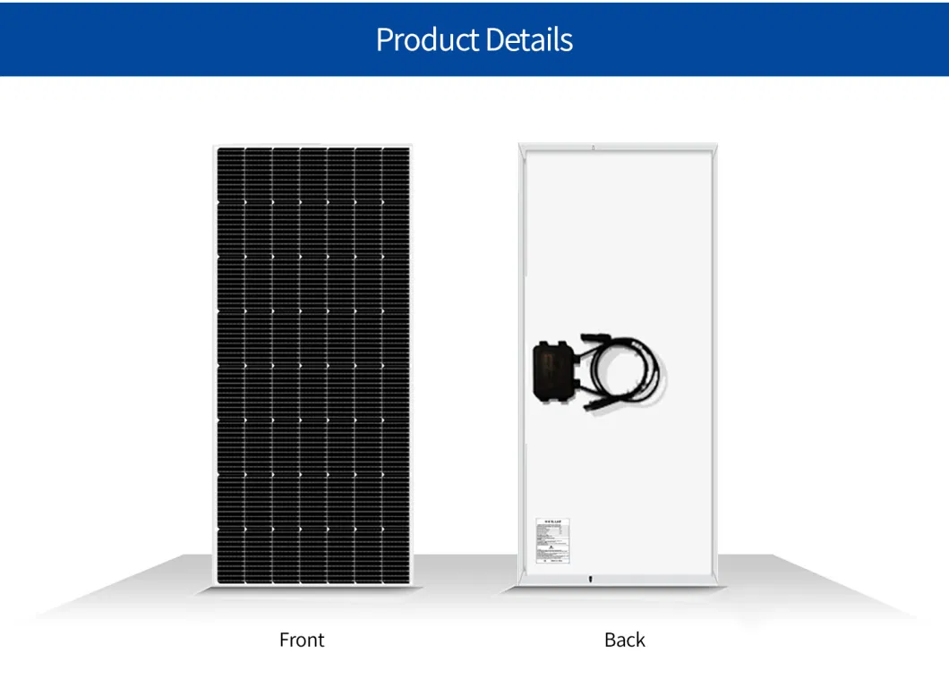 180W Photovoltaic PV Cell Monocrystalline Module on off Grid System Installation Cost Price Renewable Power Flexible Energy Small Home Solar Panel