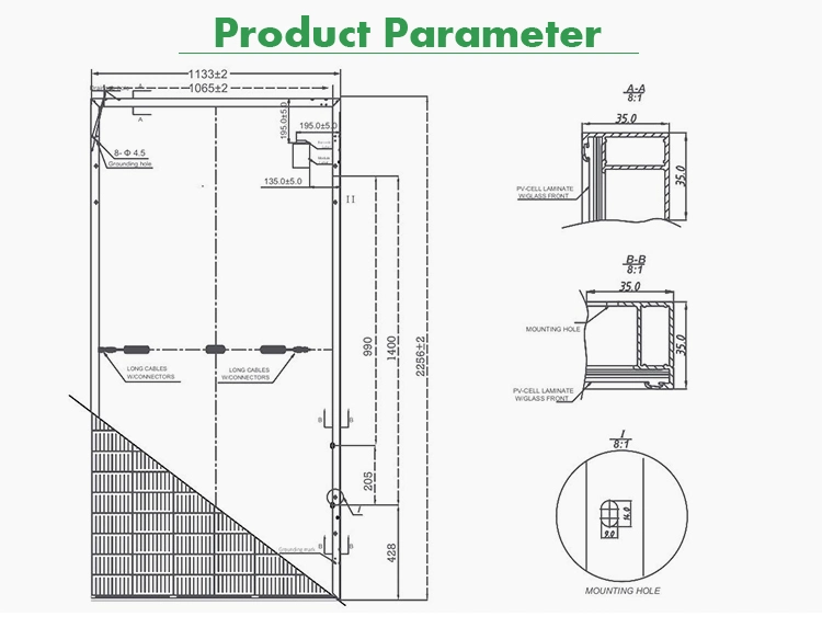 China Factory 275W Flexible Solar Panel Solar Panel 700W Price Solar Panel 300W