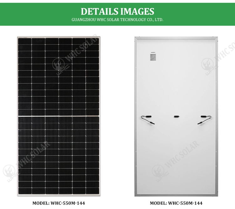 Whc Wholesale 450W 500W Best Price Jinko/Longi Flexible Monocrystalline Movable off-Grid Solar Power Panel for Home