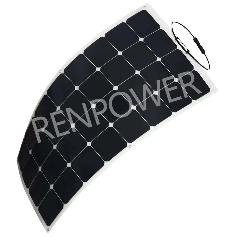 400W OEM/ODM Semi-Flexible Solar Panel Hybrid Passivated Back Contact High Efficiency Charging