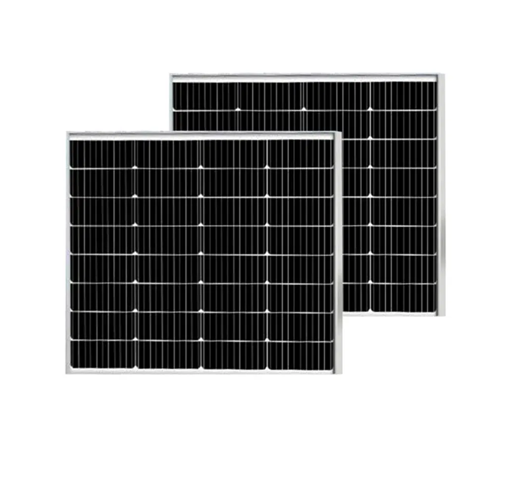 80W 100W Factory Price Glass Mono Solar Panels for Home or Farm