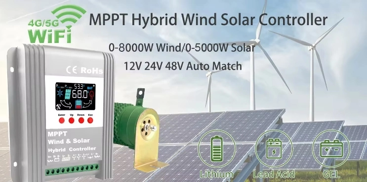 24V 40A Solar Panels Energy with Charger Controller