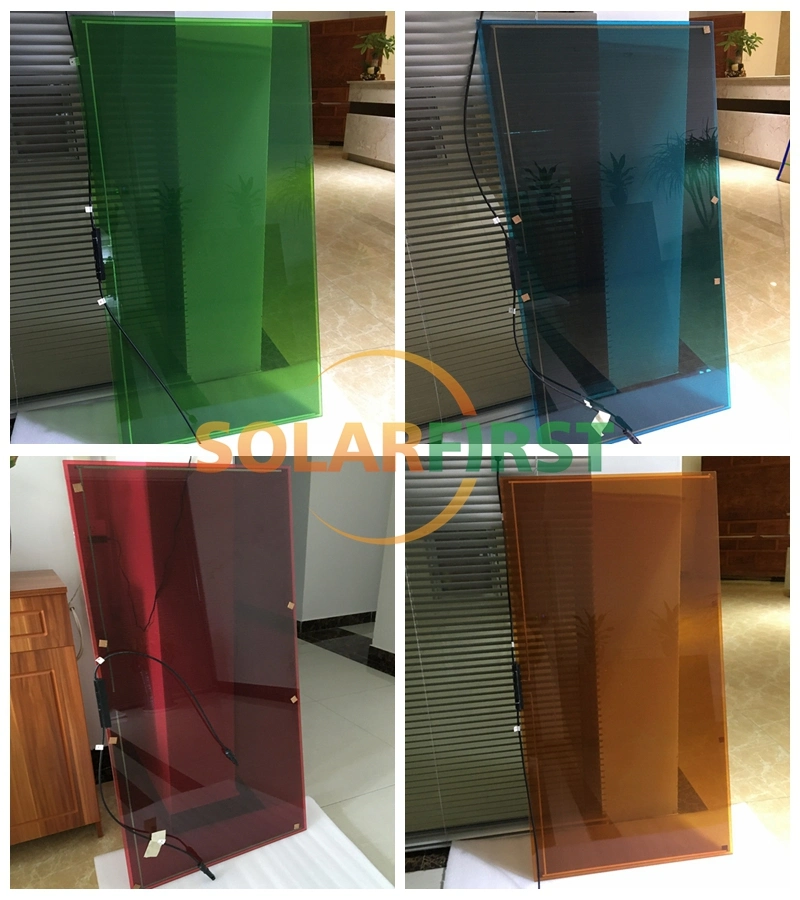 80% High Efficiency Cdte Transparent Thin Film Solar Panel