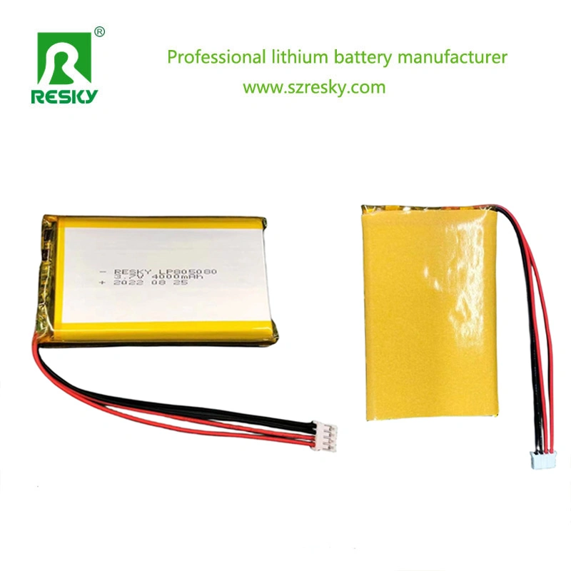 553450 603450 1100mAh 1200mAh 4.08wh Rechargeable Lipo Battery 3.7V Lithium Ion Battery for Emergency Phone