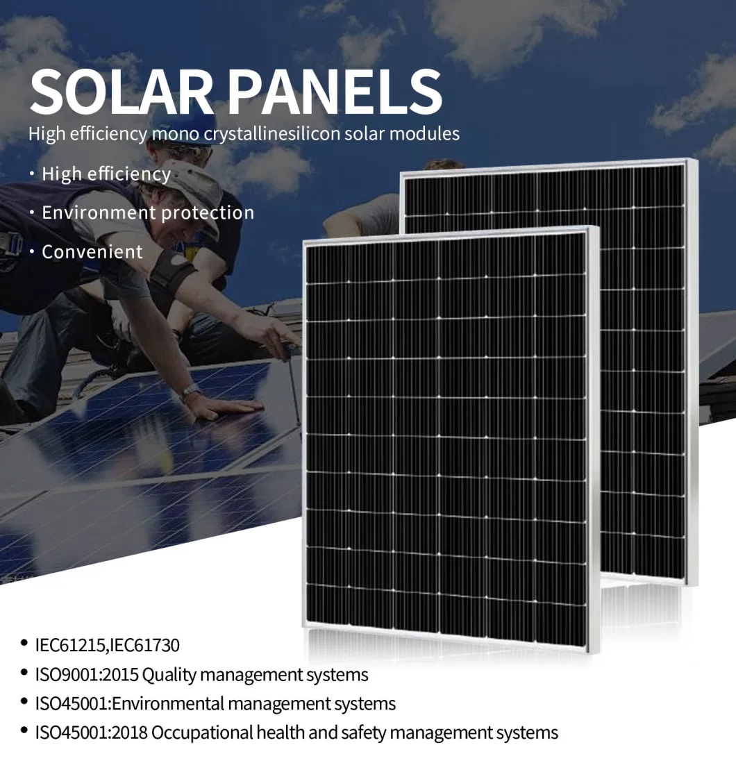 300W Flexible Panel Photovoltaic Module PV Cell Price off Grid Monocrystalline Small Home Renewable Energy System Solar Panels Sun